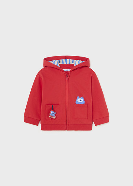 Mayoral Baby boy red hoodie