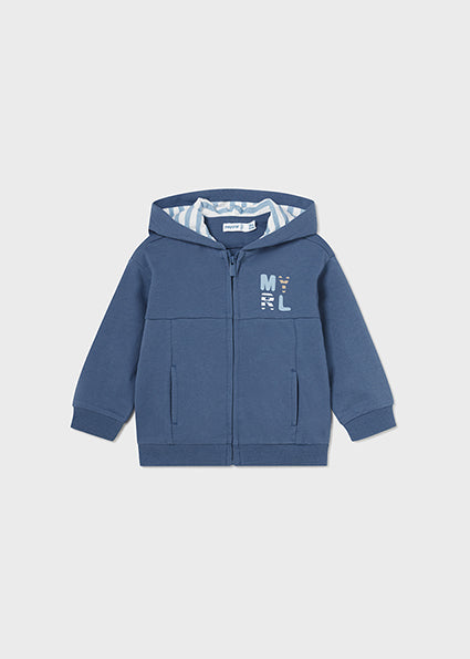 Mayoral Baby indigo hoodie