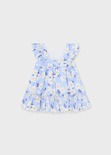 Mayoral blue floral dress