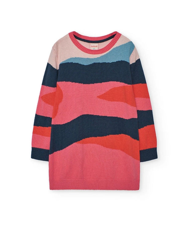 Boboli girls sweater dress