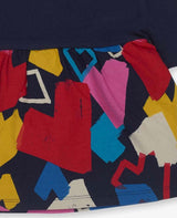 TucTuc Girls navy “love” dress