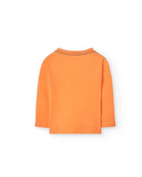 Boboli orange longsleeved tee