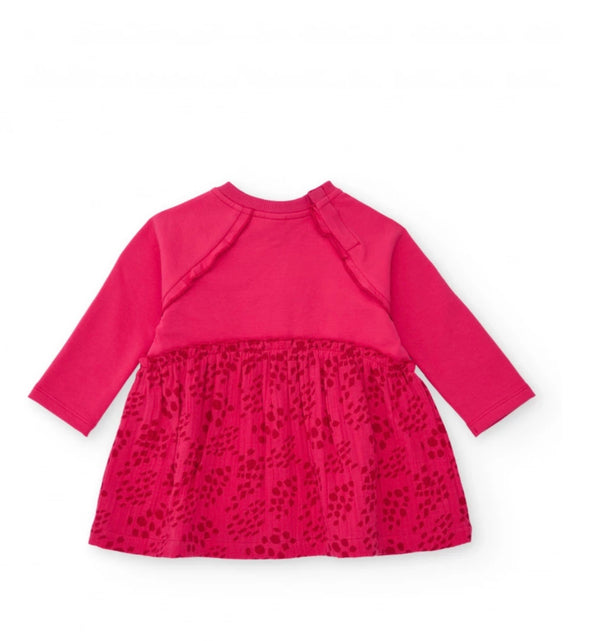 TucTuc girls pink dress