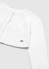 Mayoral White Cardigan