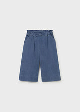 Mayoral Denim Flowy Pants