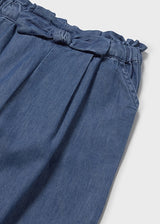 Mayoral Denim Flowy Pants