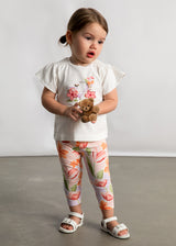 Mayoral Blossom Leggings Set