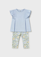 Mayoral Blue Leggings Set