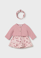 Mayoral 3 Piece Pink Dress Set