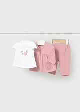 Mayoral Pink 3 Piece Set