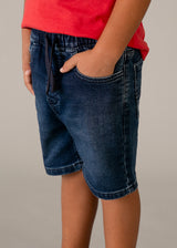 Mayoral Dark Denim Shorts