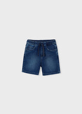 Mayoral Dark Denim Shorts