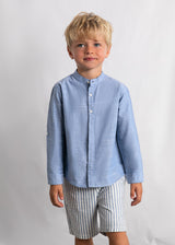 Mayoral Blue Linen Set