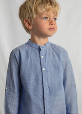 Mayoral Blue Linen Set