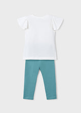 Mayoral Turquoise Leggings Set