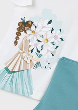 Mayoral Turquoise Leggings Set