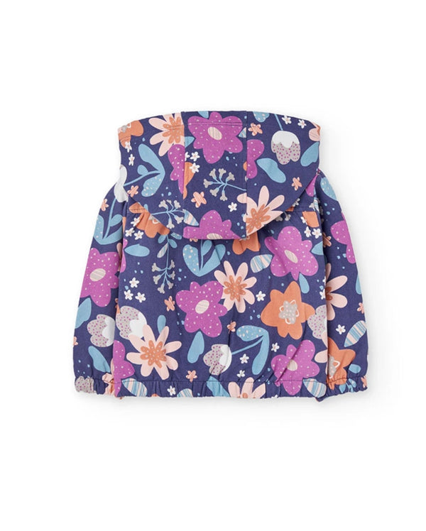 Boboli girls print fleece jacket
