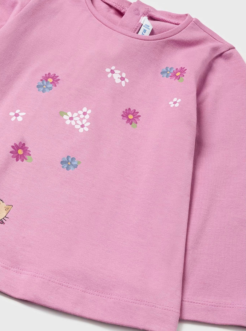 Mayoral girls peony tee