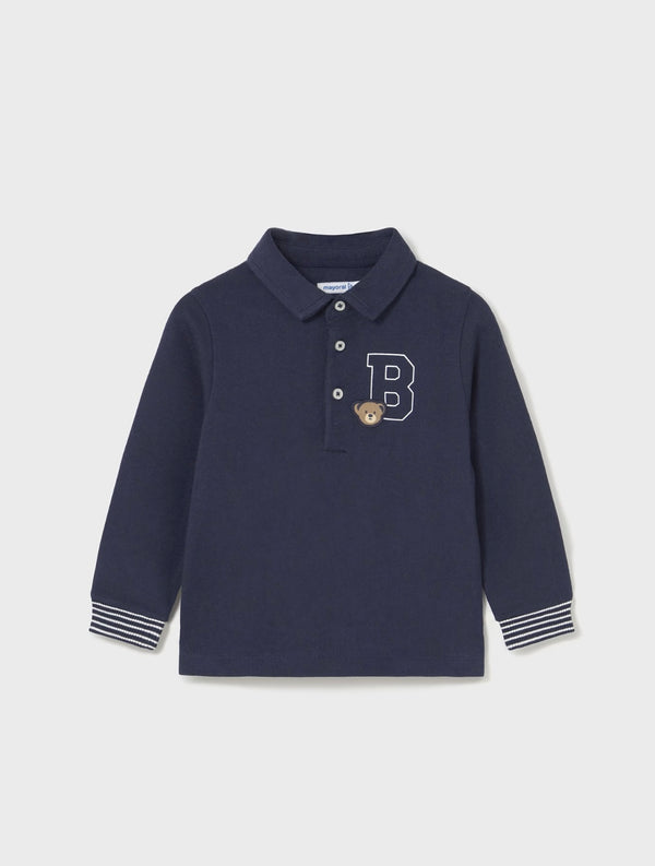 Mayoral navy polo