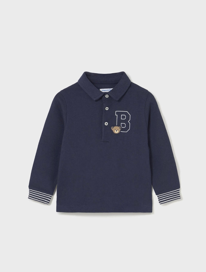 Mayoral navy polo