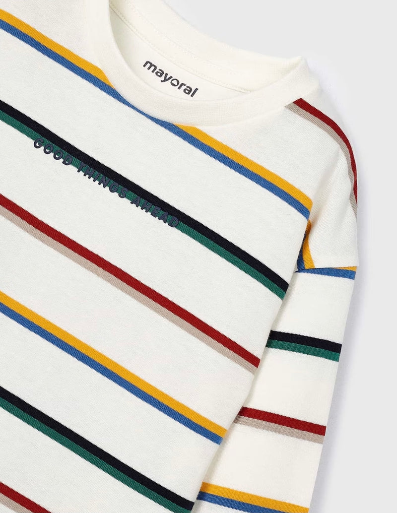 Mayoral 2x green (striped tees)