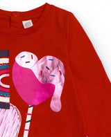 TucTuc girls red tee