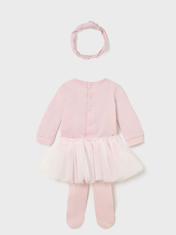 Mayoral baby girl bodysuit/ tutu set