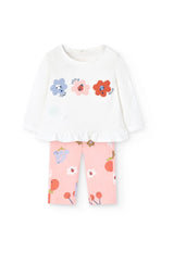 Boboli baby girls ladybug 2 piece