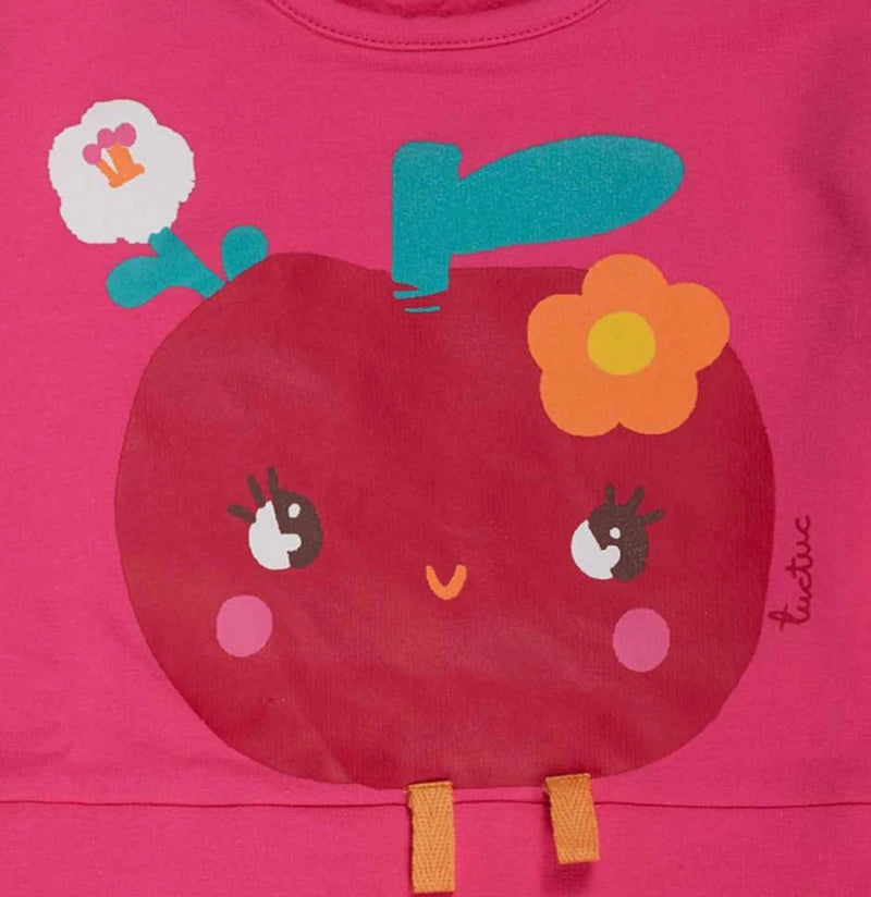 TucTuc Girls pink/ multicoloured dress