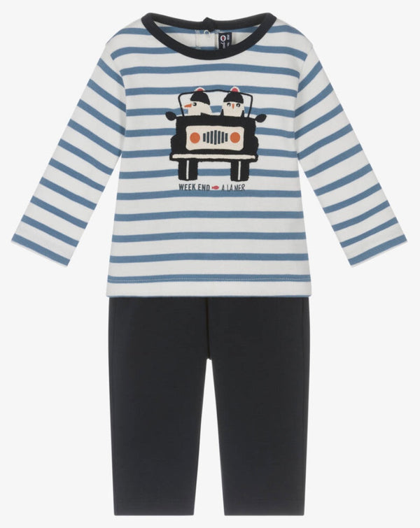 Weekend a La Mer penguin set