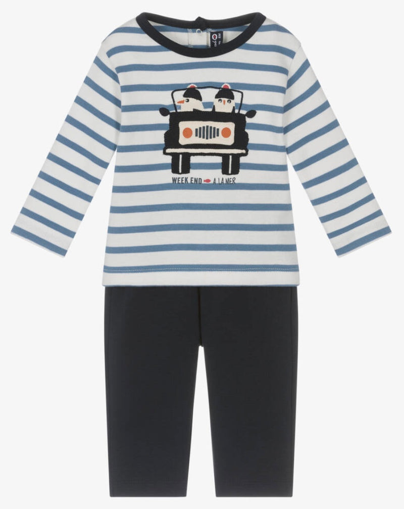 Weekend a La Mer penguin set