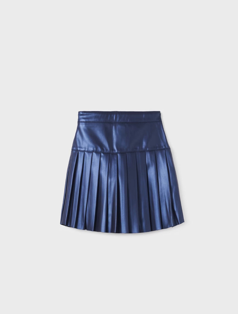 Mayoral girls faux leather skirt