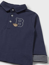 Mayoral navy polo