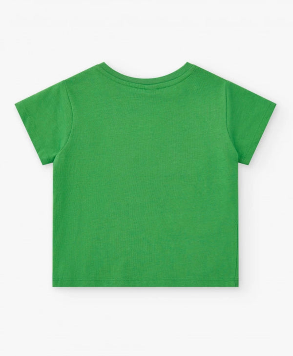 Boys green/ blue tee