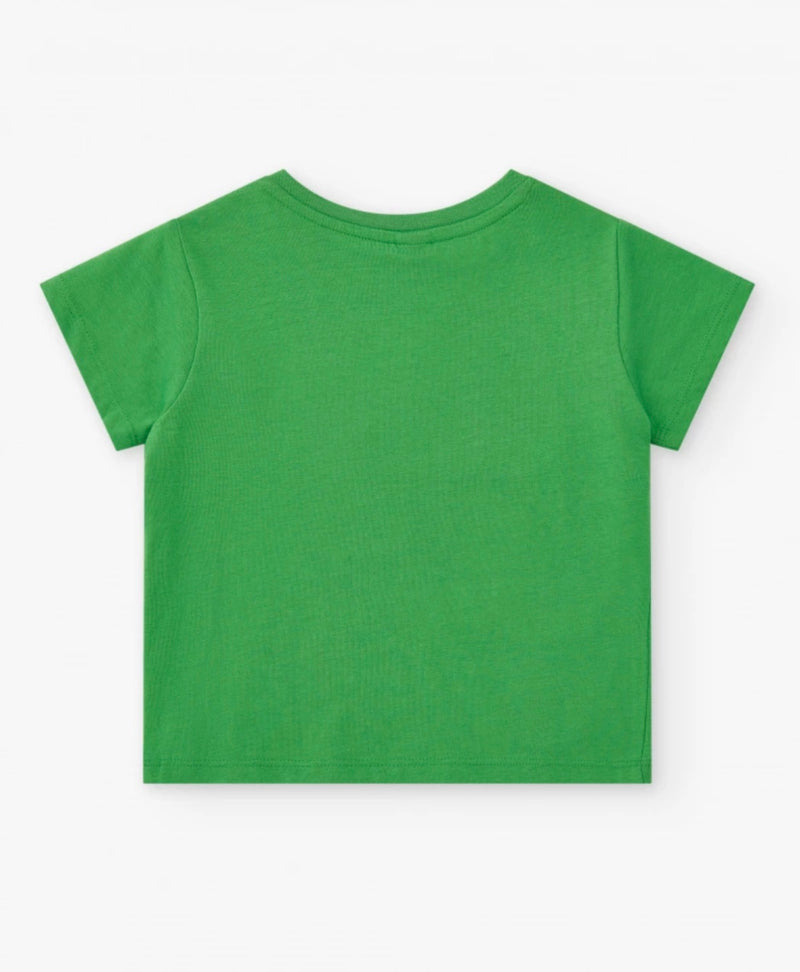 Boys green/ blue tee