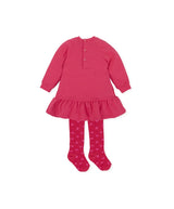 Agatha Ruiz Baby Girl coral heart dress