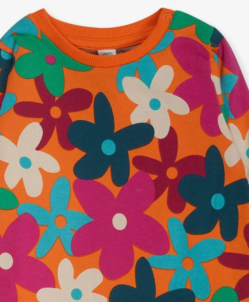 TucTuc Girls multi daisy dress