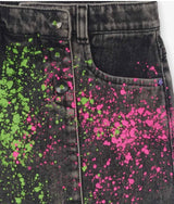TucTuc denim paint skirt
