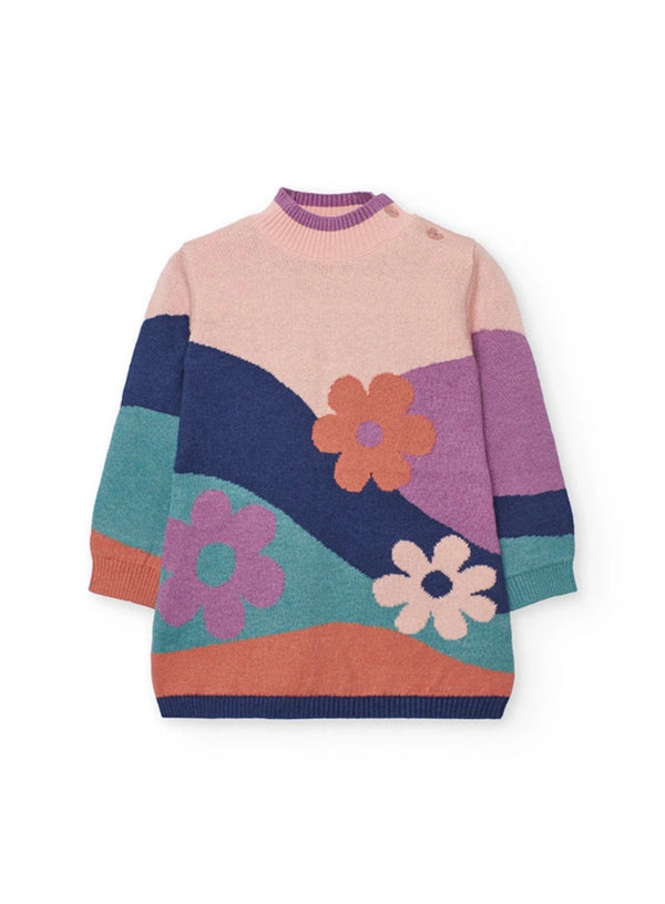 Boboli girls sweater dress