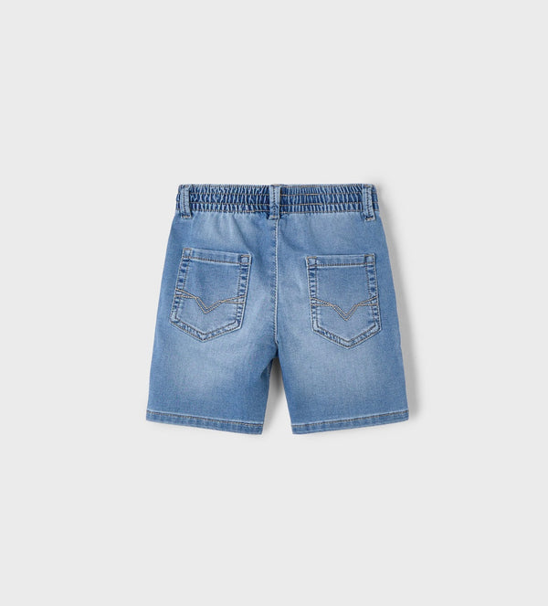Mayoral soft denim shorts