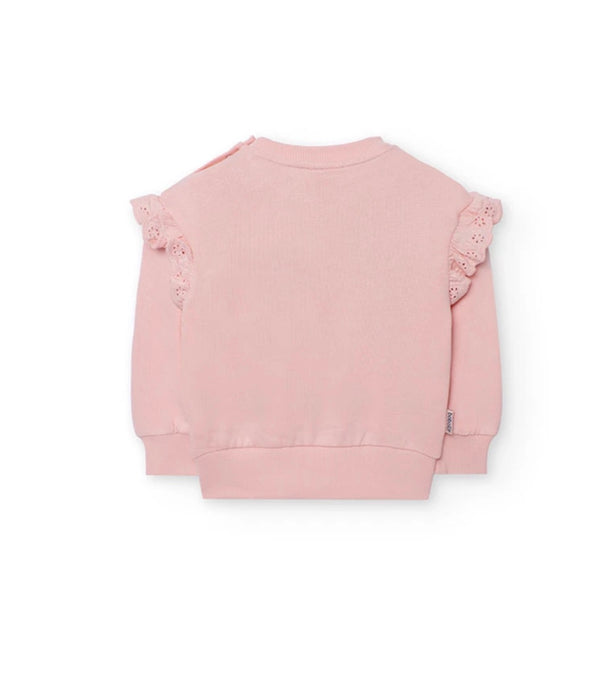Boboli girls flower sweater