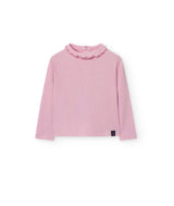 Boboli girls pink longsleeved tee