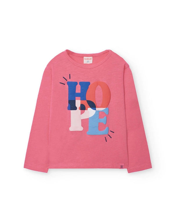 Boboli girls hope l/s tee