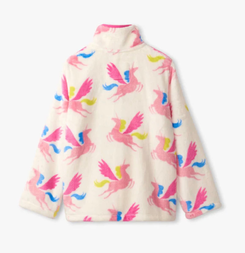 Hatley girls Pegasus zip fleece