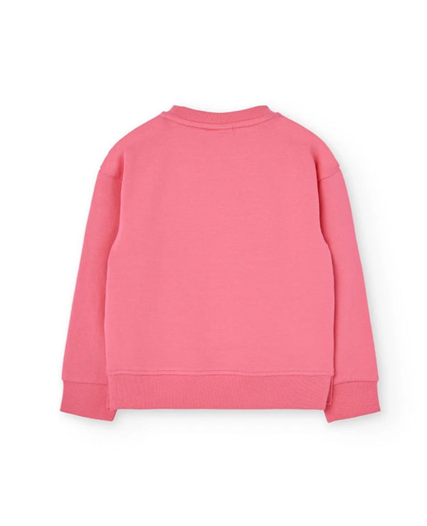 Boboli girls pink sweater