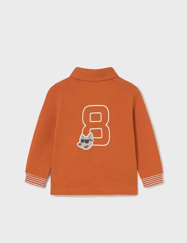Mayoral orange polo