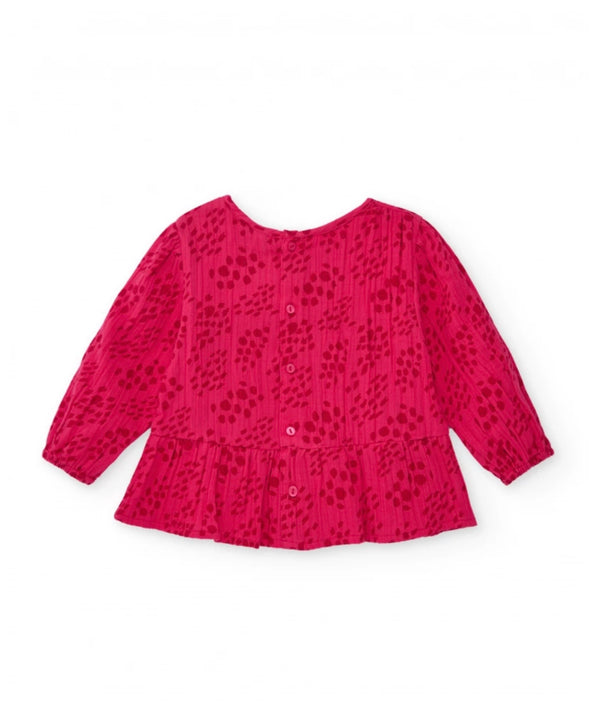 TucTuc girls red tee