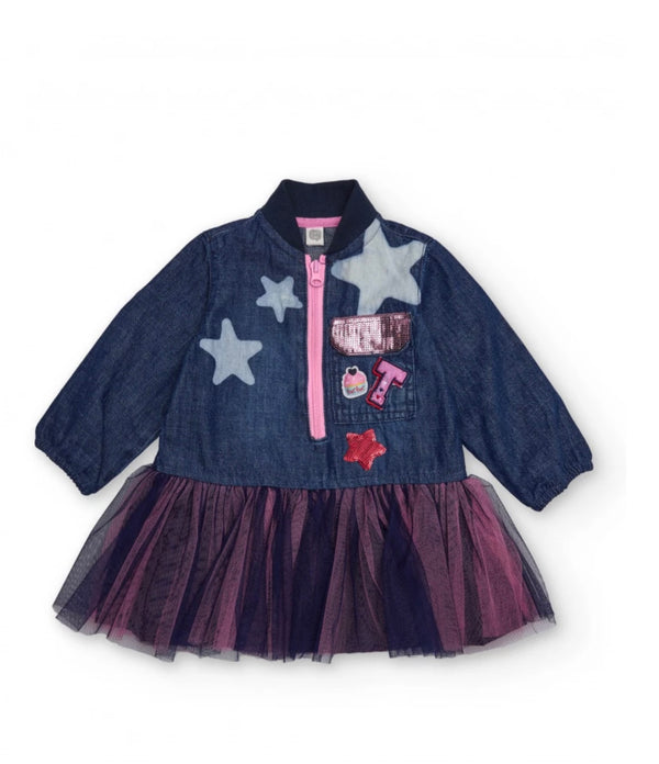 TucTuc girls denim dress