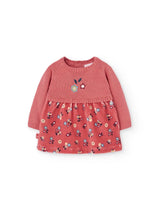 Boboli baby girls knit floral dress