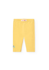 Boboli girls yellow leggings